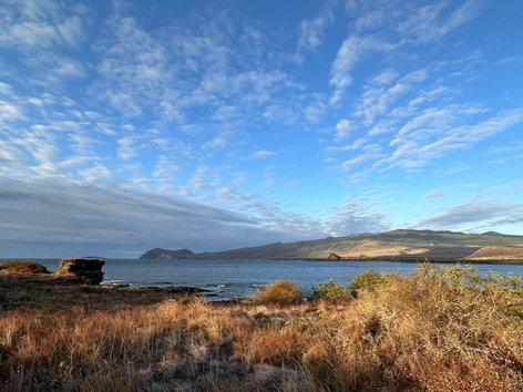 Coastal view in the Galápagos Islands