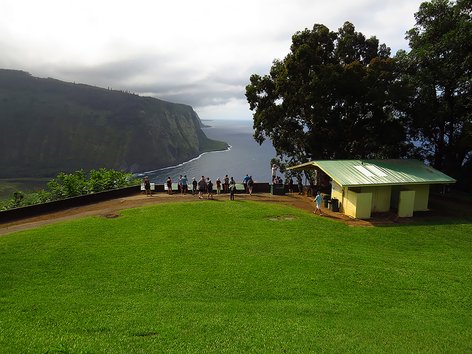Scenic overlook on The Big Island of Hawaii