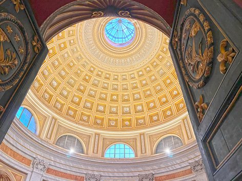 Photo inside the Vatican