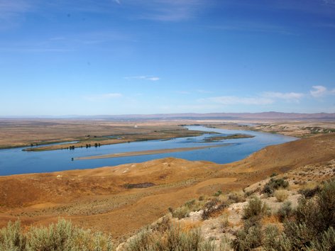 Columbia River near Hanford, Washington