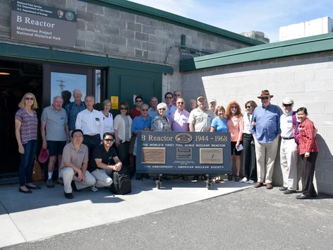 Group of people at Manhattan Project National Historical Park