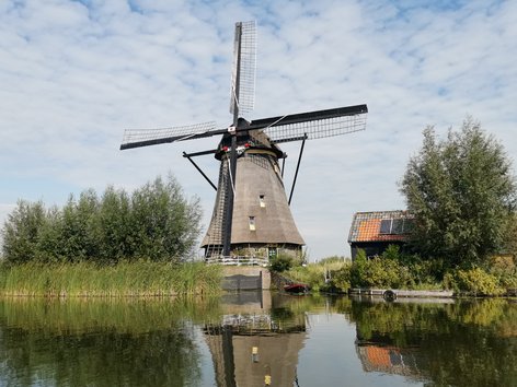 Windmills in Kinderdijk