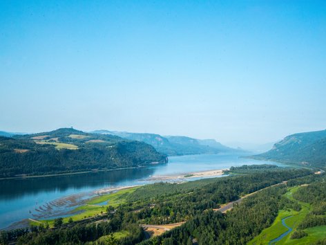 View from Trimble Overlook in Oregon