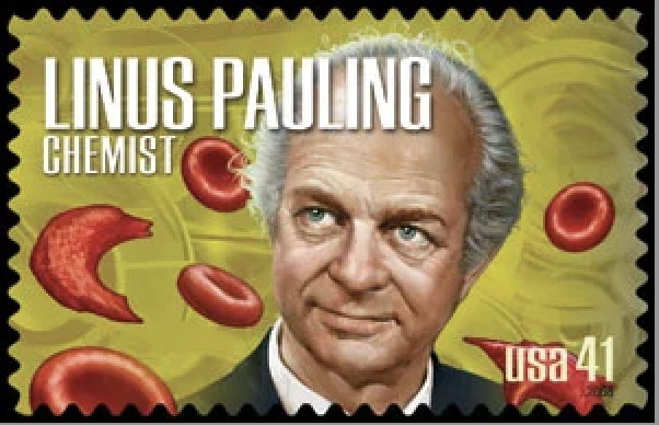 Linus Pauling Stamp