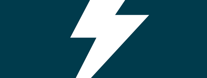 lighting bolt icon
