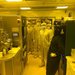 Alex Wertheim instructing students in the KNI cleanroom