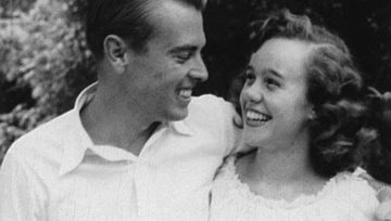 Cecil and Sally Drinkward in 1950