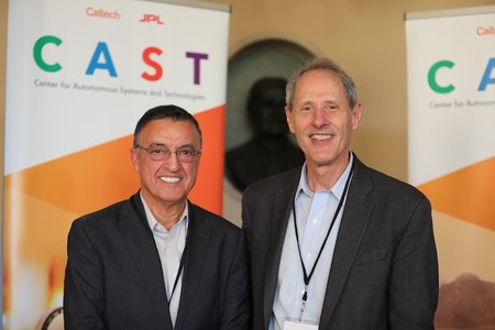 Mory Gharib and Thomas Rosenbaum at 2023 CAST Annual Program Review