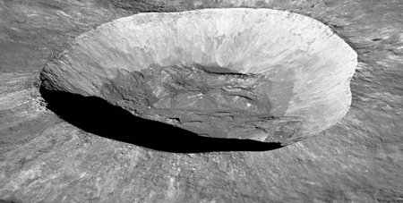 Crater on Moon