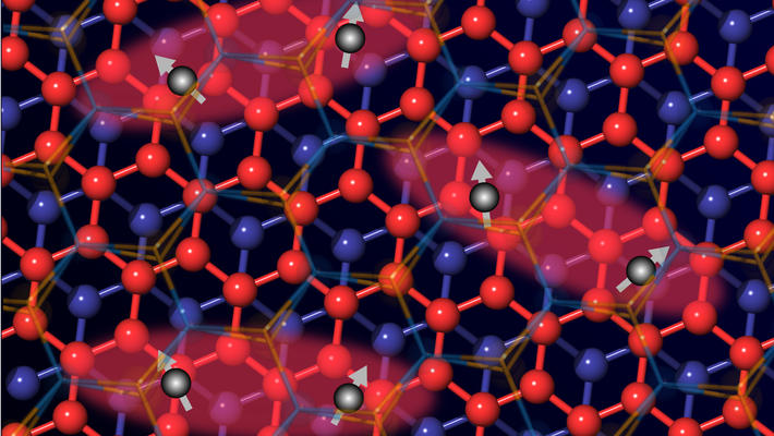 Bilayer graphene with tungsten diselenide on top