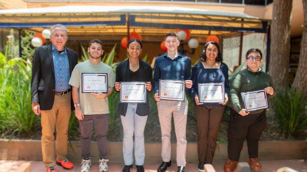 Group photo of New Horizons awardees