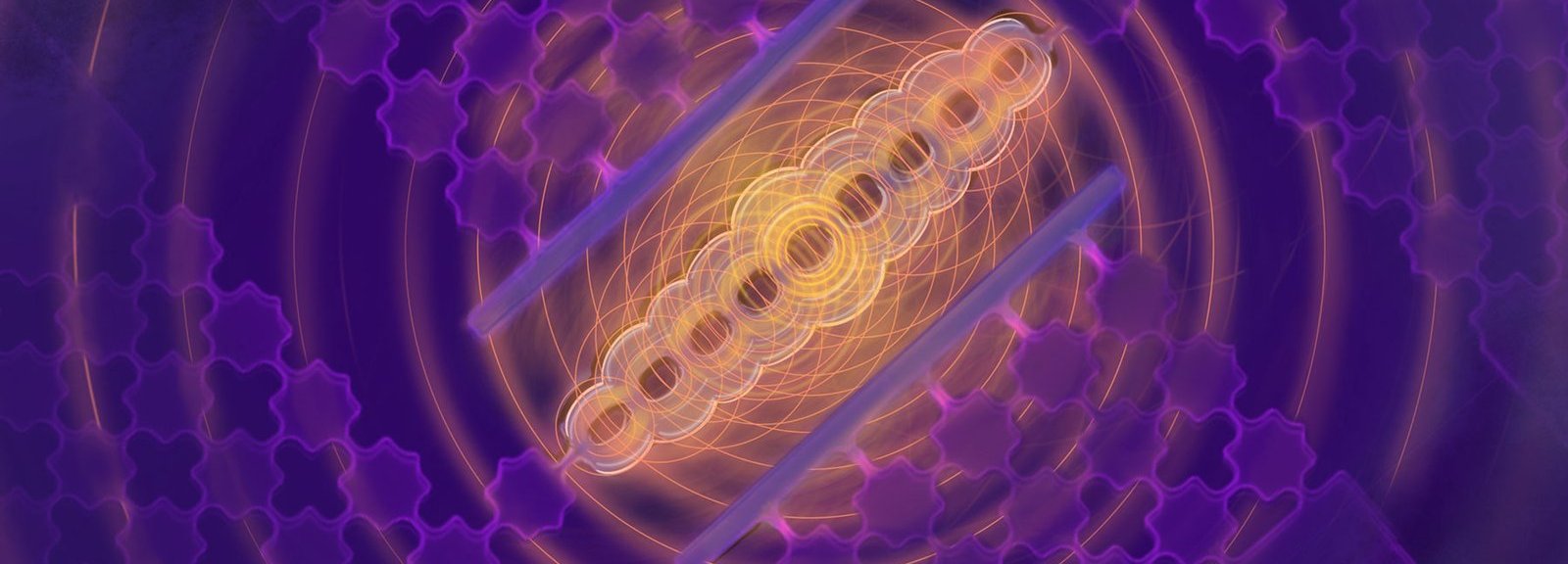Quantum information as sound waves