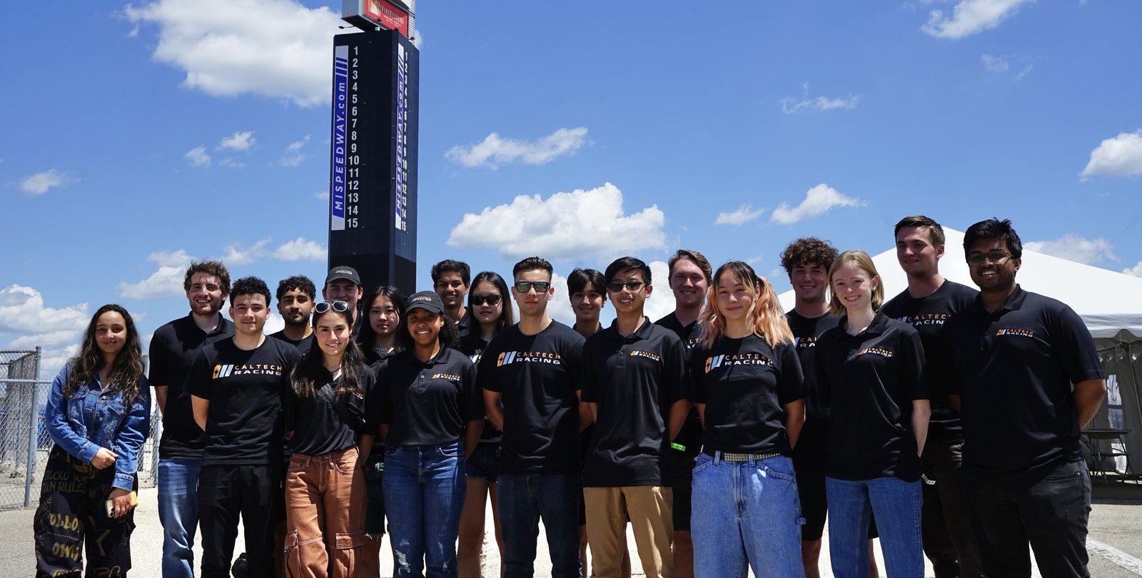 Caltech Racing group photo