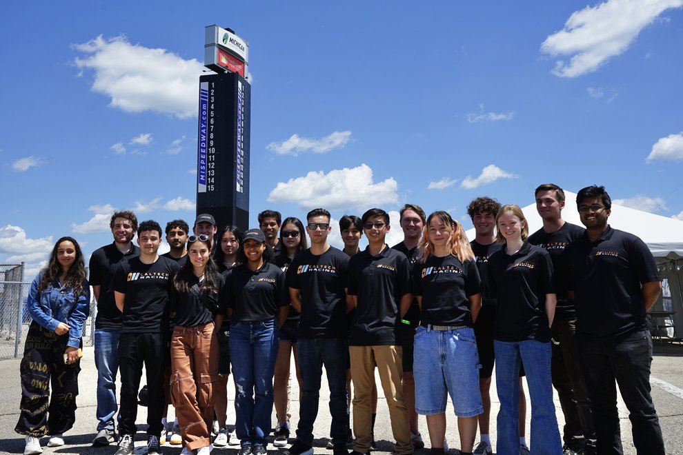 Caltech Racing group photo