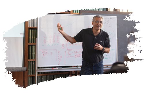 Reza Sadri teaching the EAS AI Bootcamp
