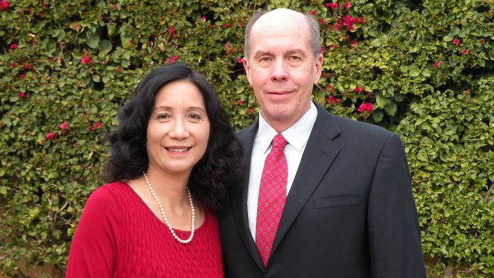 Caroline and Hank (PhD '83) Blauvelt
