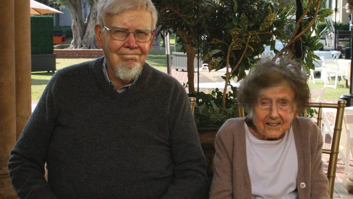 John (BS ʼ51) and Anna Hallstrom