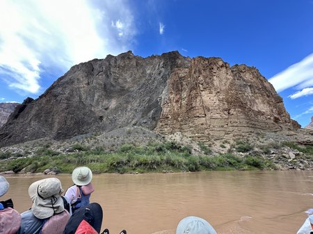 Group on the river