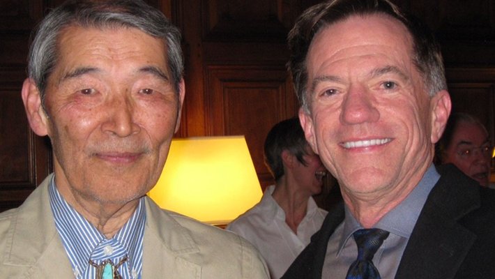 Mark Konishi and Mark Gurney (PhD '80)