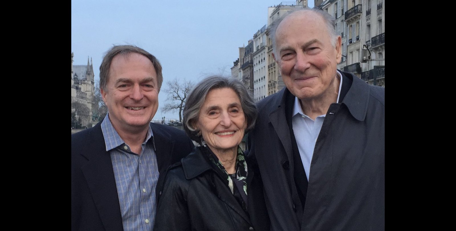Terence (BS '84), Melza, and Ted Barr