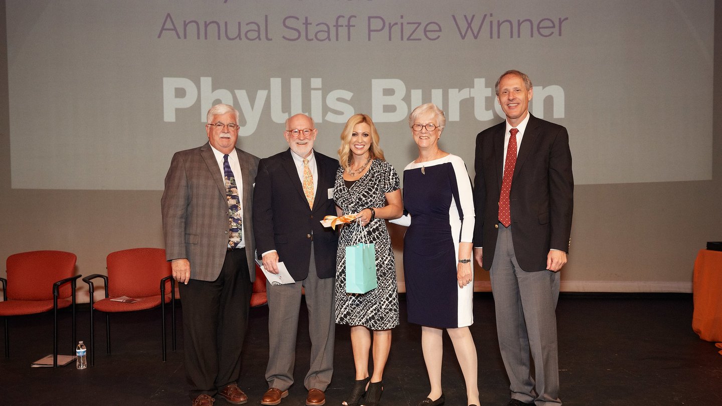 2017 Schmitt Prize Winner - Phyllis Burton