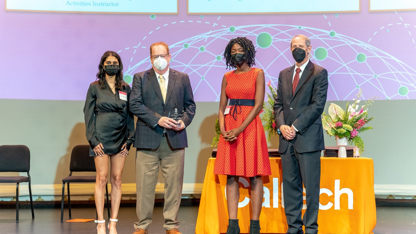 Thomas Mannion ASCIT Prize Winner Photo