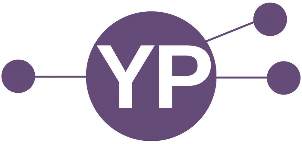 young professionals logo in purple