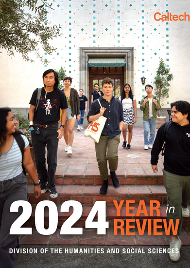 HSS Year in Review 2024 cover - group of people walking towards the camer