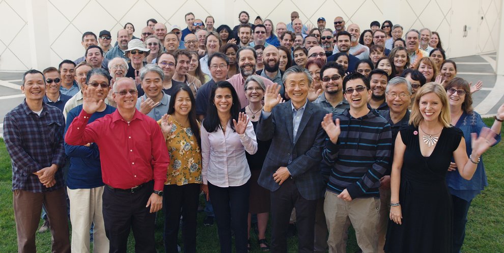 IMSS, group photo