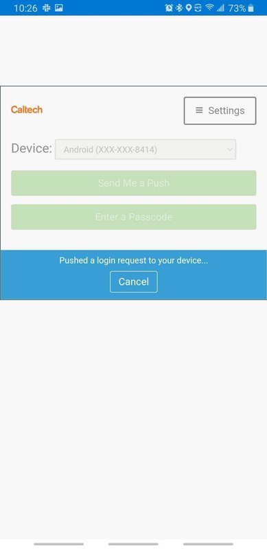 outlook mobile android duo authentication prompt