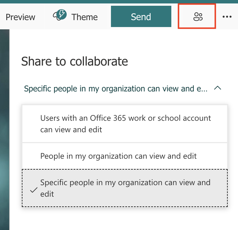 forms collaboration