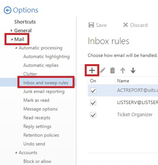 OWA-junk-inbox-sweep-rules