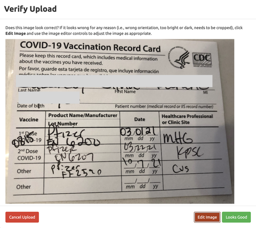 PnC file upload verification