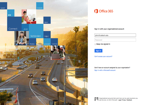 SharePoint Login Page