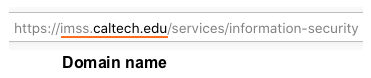 domainname