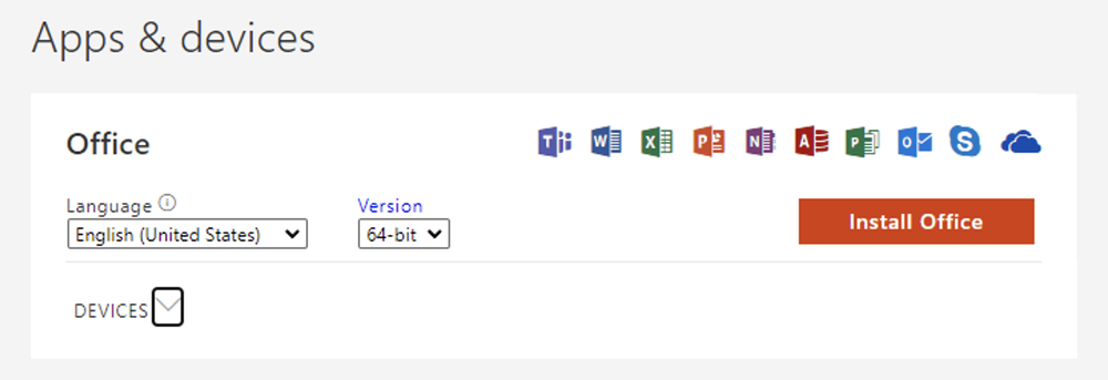 Install Office on a PC