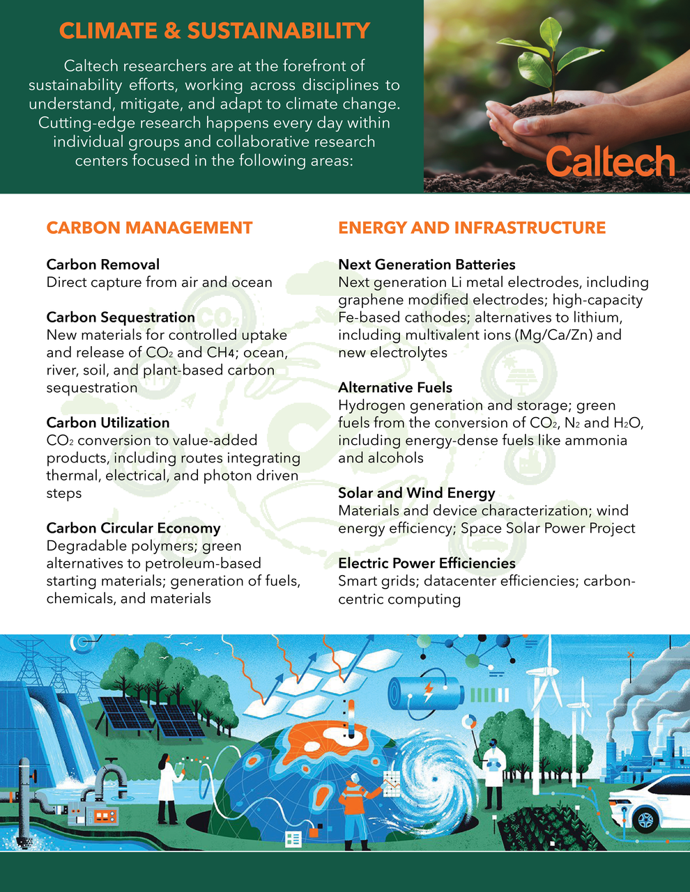 Sustainability brochure page 1