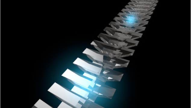 Quantum memory chip graphic