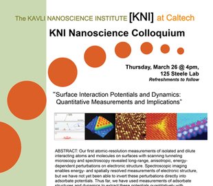 flyer for colloquium