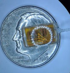 Wireless pressure on a dime