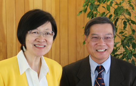 Norman Kwong and Juliana Wong