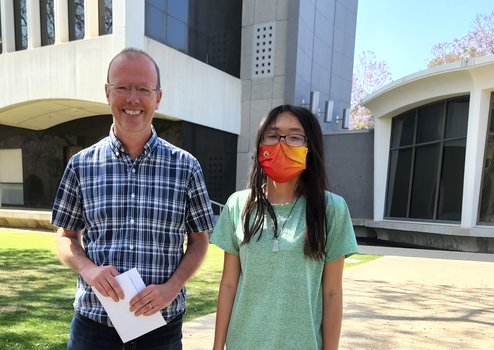 Yuxin Lin, 2022 SRJ First-Year Prize Winner