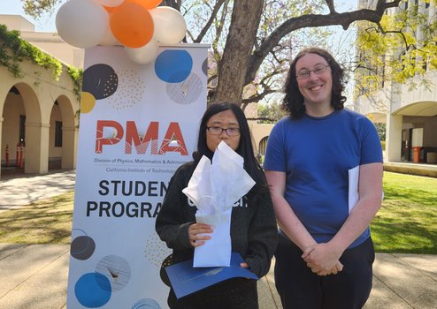 Yuxin Lin, 2024 Scott Russell Johnson Graduate Studies Prize winner