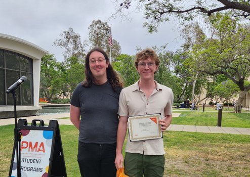 Milo Moses, Scott Russell Johnson First-Year Graduate Studies prize winner