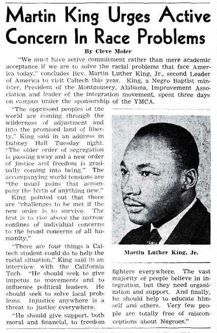 MLK article