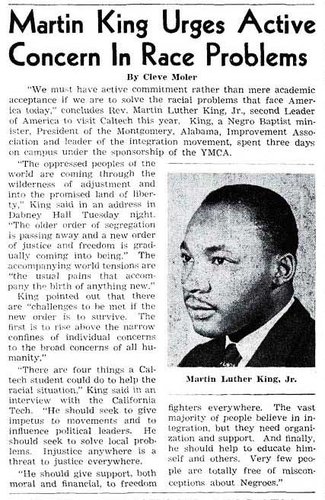 MLK article