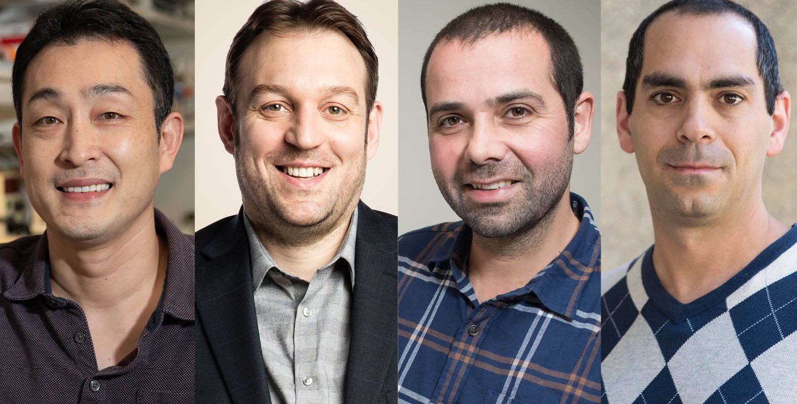 Left to right: Yuki Oka, Stevan Nadj-Perge, Joe Parker, Omer Tamuz