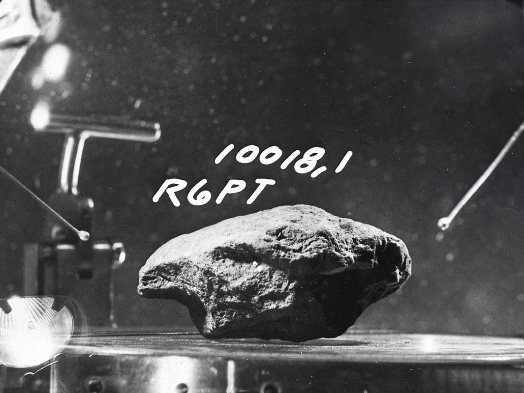 Moon rock brought back by Apollo 11 astronauts