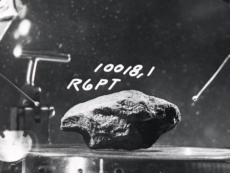 Moon rock brought back by Apollo 11 astronauts