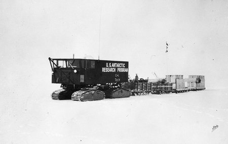 An Sno-Cat from a 1966 expedition to Antarctica.